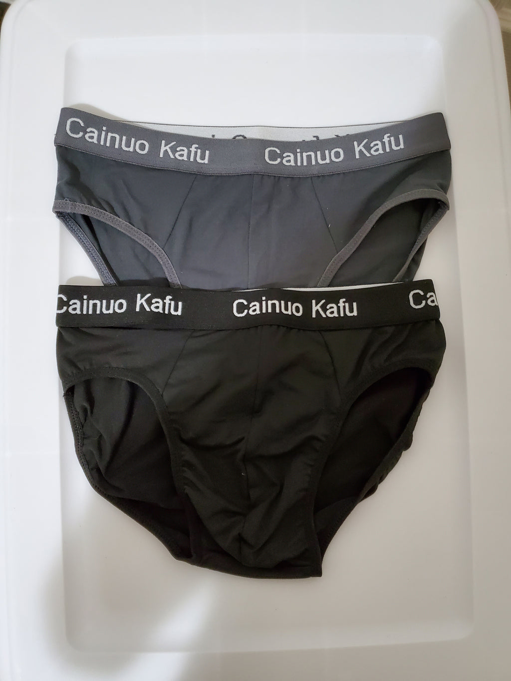 Cainuo Kafu Cotton Low-Rise Briefs 2 pack - Small