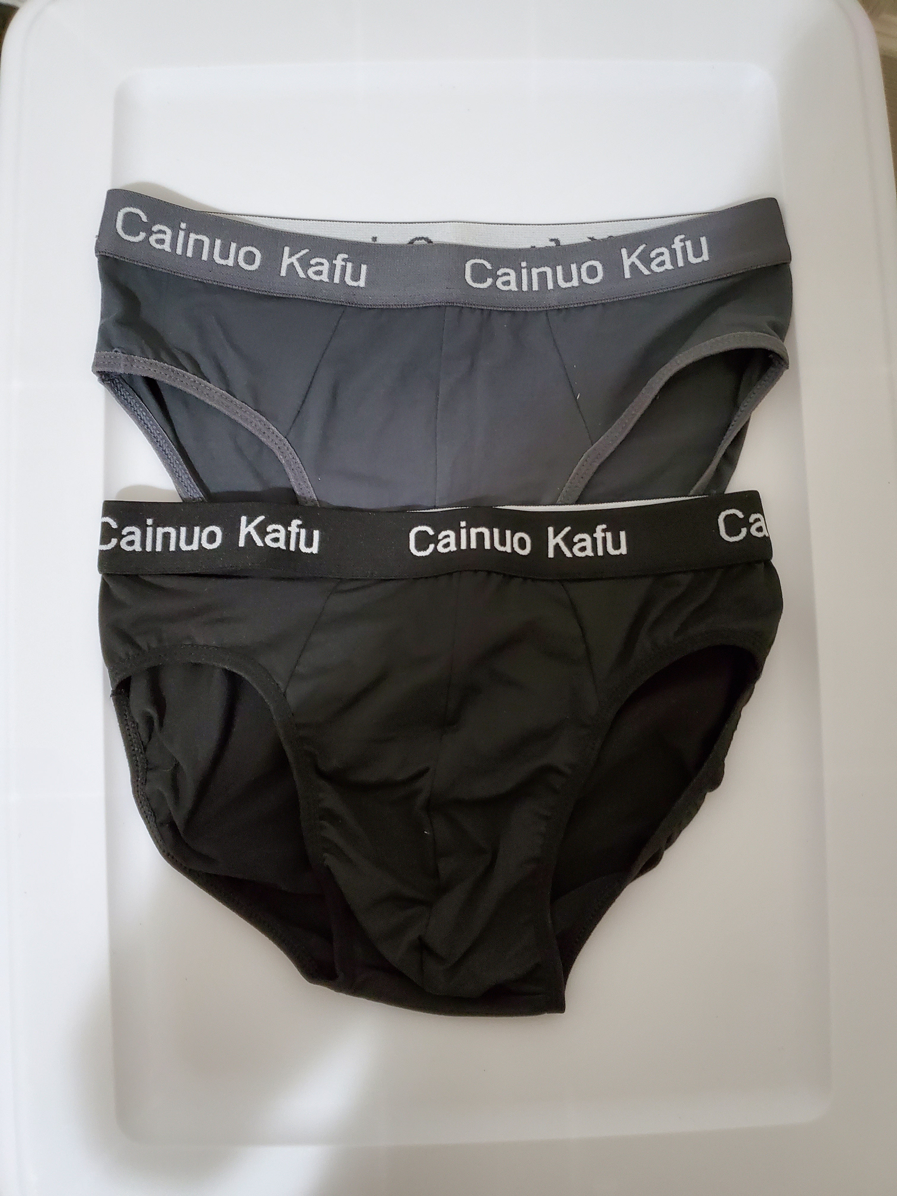 Cainuo Kafu Cotton Low-Rise Briefs 2 pack - Small