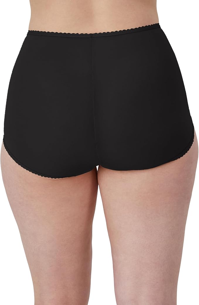 Bali Skimp Skamp Brief Panties for Women, Full Coverage - Large(7)