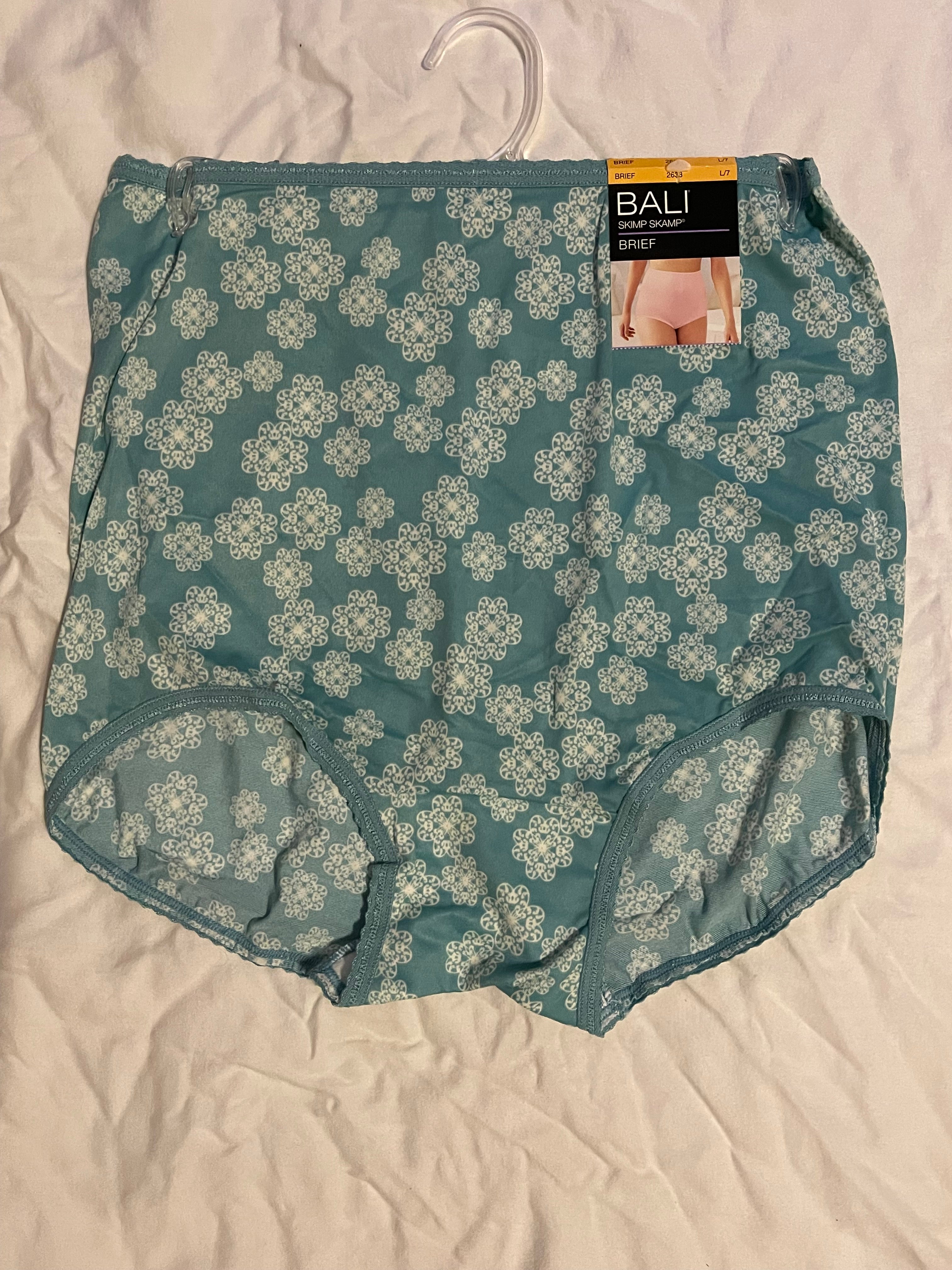 Bali Skimp Skamp Brief Panties for Women, Full Coverage - Large(7)