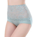 1 Pcs Women's Sexy Hot Lace High Waist Tummy Control Briefs Panties - Large